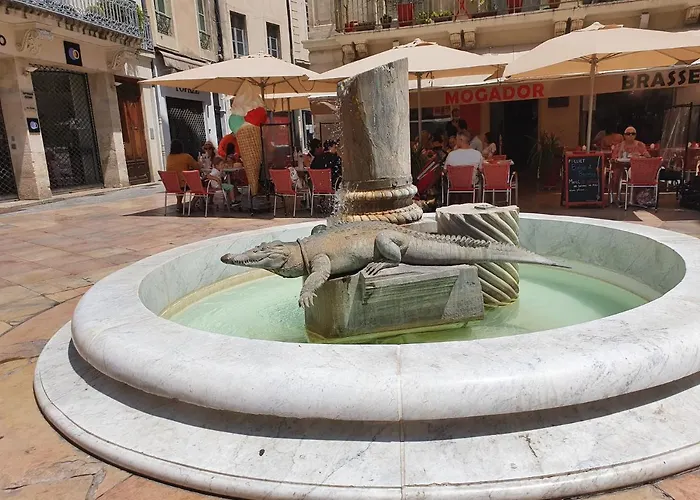 Appartement Au Coeur Du Centre Historique - Immeuble Classe - Terrasse - Climatise Nîmes